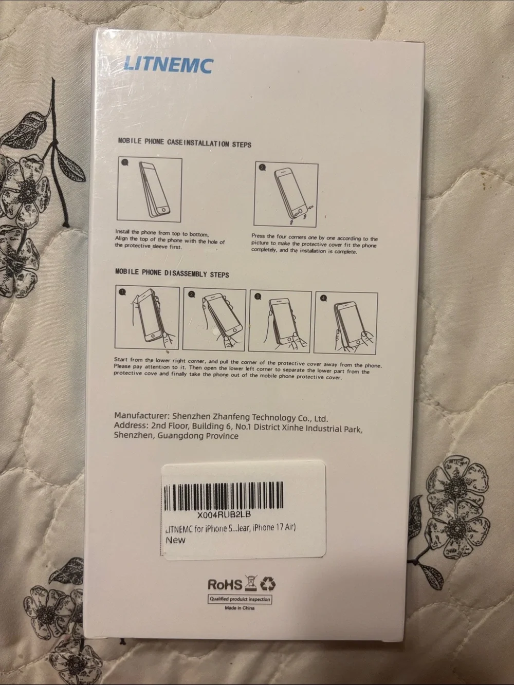 Clear Transparent Slim Phone Case thin transparent for iPhone 17air NEW